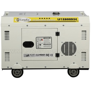 Máy Phát Điện Diesel 9kva 9kw 9000 W 10kva 10kw 10000 W 12kva 12kw 12000 W Siêu Âm Giá Di Động - Product Image 4