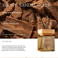 Coffret Cadeau Luxe Écologique Sans Alcool avec Diffuseur à Bâtonnets et Bougie Parfumée Lavande en Verre pour Maison et Voiture