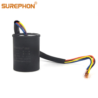 Condensateur Surephon pour appareil ménager CE UL TUV CQC ODM CE ISO9001 Certificat CBB60 Condensateur 450VAC 300VAC 50 60hz 25/70/21