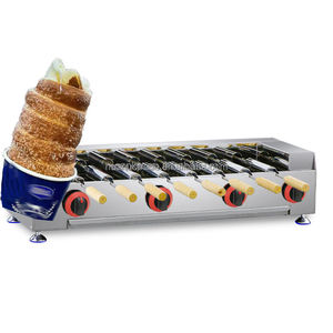 Four à gâteaux et à pain en acier inoxydable à gaz automatique, équipement <span class=keywords><strong>de</strong></span> cuisson pour glaces, collations, desserts, pâtisseries - Product Image 3