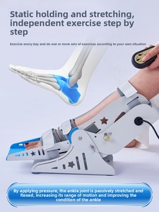 Esercitatore Elettrico Automatico per Piede e Caviglia Apparecchiatura per Riabilitazione Domiciliare per Anziani e Disabili - Product Image 5