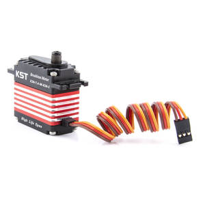 Motor sin Escobillas KST X20-7.4-M-820 30Kgf.cm 0.09seg para Modelos RC, HV Digital con Engranaje Metálico HLS 6BB para Drones RC FPV, Piezas de Bricolaje - Product Image 1