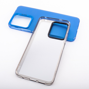 Moda tinta unita vernice metallizzata doppi lati IMD silk lens LOGO soft tpu cover per cellulare per redmi note 13 12 11 pro plus - Product Image 6