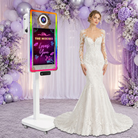 Фотобудка Magic Mirror с быстрой установкой, электрическим подъемным механизмом и поддержкой принтера для мероприятий