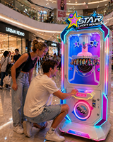 Machine à grue commerciale à monnayeur, stable et fiable, pour divertissement en aire de jeux intérieure, avec distribution de prix, garantie 1 an