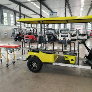 Carrito de Golf de 4 Plazas 2025 con Camilla de Carga Automática, Batería de Litio de 3-4 Asientos, Motor de 3500W-7500W, 30-50Km/h, para 4 Personas - Product Image 1