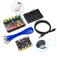 Kit de Inicio Súper Fácil de Programar Keyestudio STEM Education Microbit EASY PLUG para BBC Micro Bit con Placa Microbit