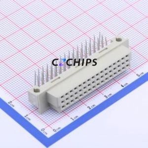 3511348AFRS0BNA1 Board-to-Board & Backplane Connector Bent Lead Through Hole,P=2.54mm Connector 48P 2.54mm Right Angle Insert 3 - Product Image 1