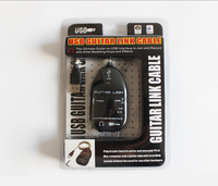 Gitar ses kartı USB ses arabirimi gitar klavye USB bağlantı kablosu amplifikatör ve efektler, PC / Mac kayıt