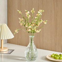 Hochwertige Weiße Maiglöckchen Künstliche Seidenblumen Realistische Natürliche Blumen für Hochzeit Valentinstag Erntedankfest Abschlussfeier