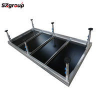 Étape portative en aluminium d'activité de plate-forme d'étape de taille modulaire de conception professionnelle pour des événements