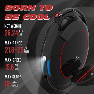 Belle qualité 550W 25 KM/H monocycle électrique pour adultes <span class=keywords><strong>INMOTION</strong></span> <span class=keywords><strong>V5F</strong></span> monocycle électrique une roue 40km gamme monowheel e-scooter - Product Image 4