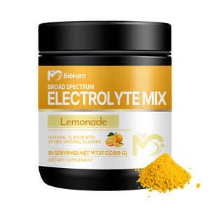 Private Label Natural Sabor Electrólito Pó Bebida Mix Hidratação Pó Suplemento com 6 Eletrólitos Chave e Trace Minerais - Product Image 1