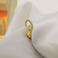 Fermoirs d'accessoires de bijoux en or véritable populaires fermoirs de verrouillage de poisson en or massif 18kt 14kt et 9kt résultats de bijoux fins