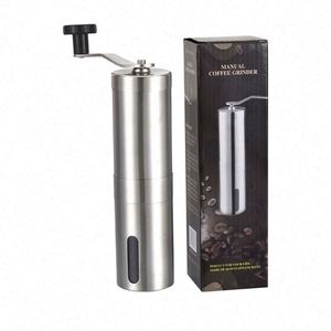 Manual Coffee Bean Hand <b>Grinder</b> Stainless Steel Comercial Adjustable Setting Burr Coffee <b>Grinder</b> - Product Image 2