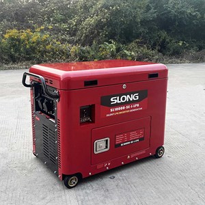 Générateur à faible bruit d'inverseur de gaz propane insonorisé de générateur de LPG 8KW - Product Image 2
