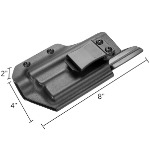 Funda Gun & Flower IWB Kydex compatible con funda con Red Dot y Olight <span class=keywords><strong>Baldr</strong></span> Mini/Pro/Mini 2 Valkyrie o TLR1 o Streamlight - Product Image 5