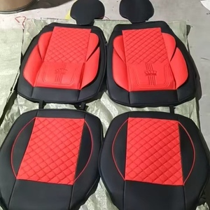 <span class=keywords><strong>Coprisedili</strong></span> <span class=keywords><strong>Auto</strong></span> <span class=keywords><strong>Universali</strong></span> in Pelle di Lusso, Set Completo di Cuscini per Sedili per Tutte le Stagioni - Product Image 6