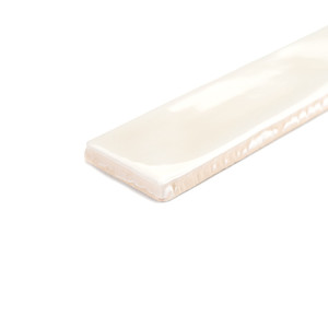 Piastrella Creta-25 Bone 5x25 cm Finitura Lucida Bordi Irregolari - Product Image 2