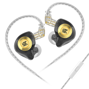 KZ EDX Ultra HIFI Earphones Dual Drive Noise Cancelling Metal Dynamic Headset for Game &amp; Sports 3.5mm <strong>Interface</strong> - Product Image 2