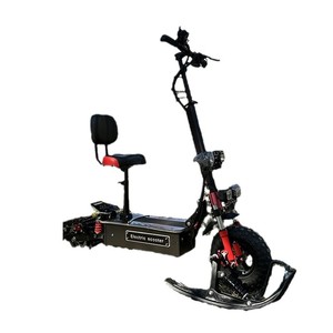 Scooter Eléctrico 36V con Marco de Acero, Sistema de Tracción para Nieve, Plegable, para Uso Todoterreno - Product Image 5