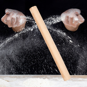Natural Beech Wood <b>Rolling</b> Pin 100 Cm Long Solid Wood Dough Roller Baking <b>Tool</b> - Product Image 3
