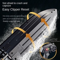AiJH 20 KM/H RC Boat Waterproof Rc Racing Ship Model Toys Electric High Speed 2.4 GHz Remote Control Boat