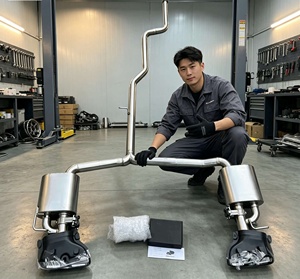Silencieux d'échappement DZ de qualité supérieure pour Mercedes-Benz GLC 260 <span class=keywords><strong>4MATIC</strong></span> 2.0T C253, en acier inoxydable, largement utilisé, avec valve E - Product Image 2