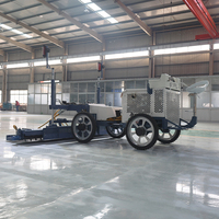Robot de nivellement laser pour béton Jiubang haute efficacité 35,5 kW avec moteur Leica/Trimble, précision laser 1,5 mm et flèche télescopique