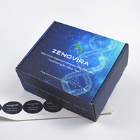 Boîtes d'expédition en carton pour médicaments avec bande adhésive auto-scellante personnalisée, fermeture éclair, pelable, pour envoi postal