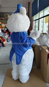 Efun Pedido Mínimo 1 Pieza Disfraz de Mascota de Oso de Peluche Lindo Personalizado para Adulto Disfraz de Mascota de Pareja de Osos de Dibujos Animados para Fiesta - Product Image 3