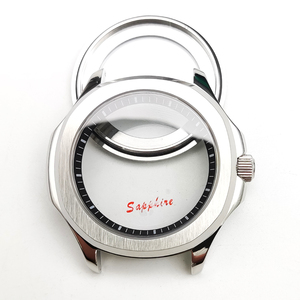 Cassa per Orologio in Acciaio Inossidabile da 42mm con Vetro Zaffiro, Accessori e Ricambi per Modifica Compatibile con Movimento NH35 NH36 - Product Image 1