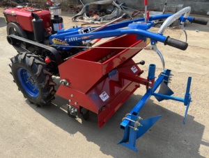 Mejor máquina agrícola china, mini tractor de 12hp para arar con rotocultivador, surcador y arado, equipo agrícola. - Product Image 2