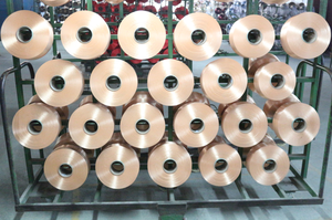 Vente en gros de bonne qualité 100% fil de filament de polyester 300D fil entièrement dessiné couleur FDY par <span class=keywords><strong>Dope</strong></span> teint pour corde - Product Image 3