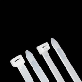 100 attaches-câbles robustes de qualité supérieure, 7,6 mm x 200 mm, en nylon autobloquant, résistance à la traction de 50 livres, couleur noire
