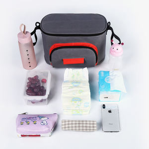 Accesorios para cochecito, <span class=keywords><strong>bolsa</strong></span> Universal para momia, <span class=keywords><strong>bolsa</strong></span> para mamá, <span class=keywords><strong>carrito</strong></span> para cochecito, cesta, gancho, organizador de pañales para bebé - Product Image 4