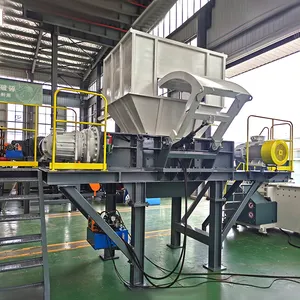 Auto Lithium Batterijen Recycling Shredder Airconditioner Filter Crusher Band Shredder Plastic Shredder Machine