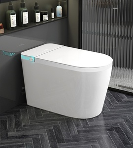 Inodoro Inteligente KD-1921 Blanco Superventas con Asiento <span class=keywords><strong>de</strong></span> Apertura Automática, Sanitario Occidental, Inodoro Inteligente con Trampa en P - Product Image 2