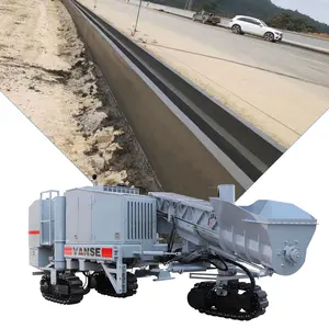 コンクリートスリップフォーム舗装機コンクリート固定スリップフォーム舗装コンクリートカーブマシンを形成する新技術トレンチ