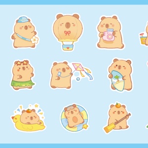 Pegatinas Adhesivas de PVC Impermeables Personalizadas con Diseño Holográfico Resistente a los Rayos UV, 100 Unidades para Etiquetas Publicitarias - Product Image 4