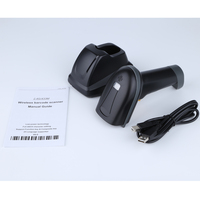 Scanner de codes-barres et de codes QR sans fil avec station de charge-Scanner de mise au point automatique 2.4GHz pour la vente au détail