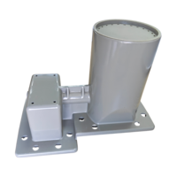 Double horn de réception en bande C compatible avec LNB en bande C