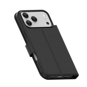 <span class=keywords><strong>Iphone</strong></span> 17 श्रृंखला के लिए चल क्लिप फोन क्लैंप धारक चुंबकीय सार्वभौमिक स्मार्टफोन वॉलेट शैली चमड़े का फ्लिप केस - Product Image 5