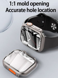 Carcasa Ultra de 49 mm + Cristal Templado para Apple Watch Series 8 7 45mm 41mm 4 5 6 <span class=keywords><strong>SE</strong></span> <span class=keywords><strong>40mm</strong></span> 44mm para iWatch - Product Image 2