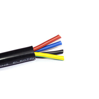 3*0.5 3 * 20awg LED Lights Cable Multi-Core Bare Stamned Copper Conductor PVC Insulation Solid Stranded Copper Wire Shield Enrouled
