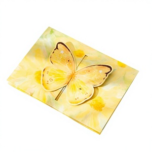 Tarjeta de Cumpleaños con Diseño de Mariposa 3D de YZ Cartoon, Caja de Regalo de Papel Premium con Impresión Digital <span class=keywords><strong>para</strong></span> Parejas - Product Image 6