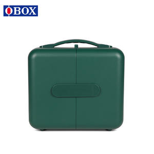 Estuche Organizador de Maquillaje XOBO Verde, Bolsa de Aseo Portátil de Viaje con Espejo, Diseño Multicapa Impermeable - Product Image 2