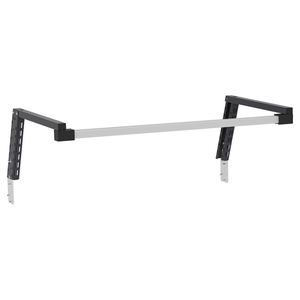 Fami 1015x686x307mm gris rail aluminium support aérien pour établis - Product Image 1