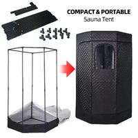 Dôme de sauna à vapeur humide de grande taille, spacieux, pour la maison, tente de sauna de 3 L pour la relaxation du corps entier