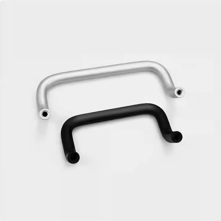 Aluminum Alloy Angled Handle 66/88/100/120/160 Curved Bend Double-curved Slanted Grip Handle
